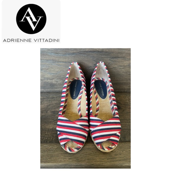 ADRIENNE VITTADINI Women's Bailee Espadrille Wedge Sandal Size 7.5 - Picture 7 of 8